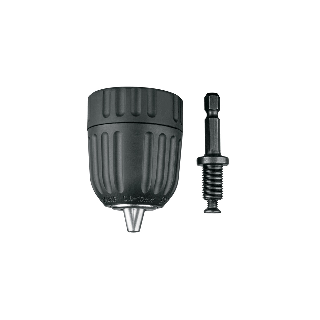 102474 Broquero 3/8" sin llave y adaptador hexagonal 1/4", TRUPER