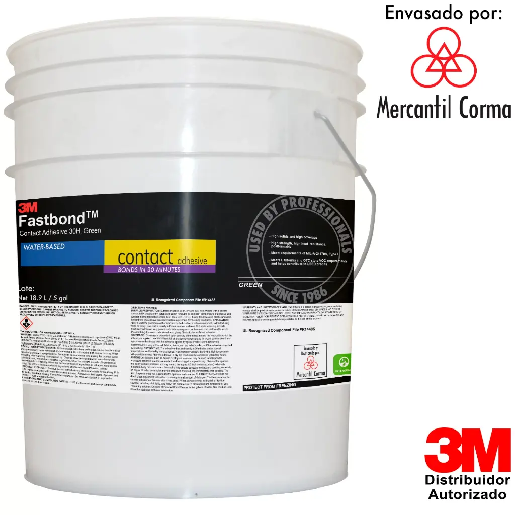 Adhesivo de montaje base de agua 