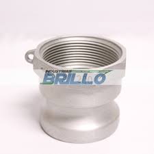 Acople camlok macho con rosca externa