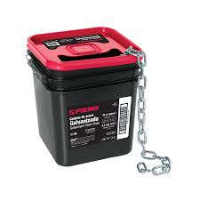 1 metro de cadena galvanizada de 1/4', FIERO CAGA-1/4A1