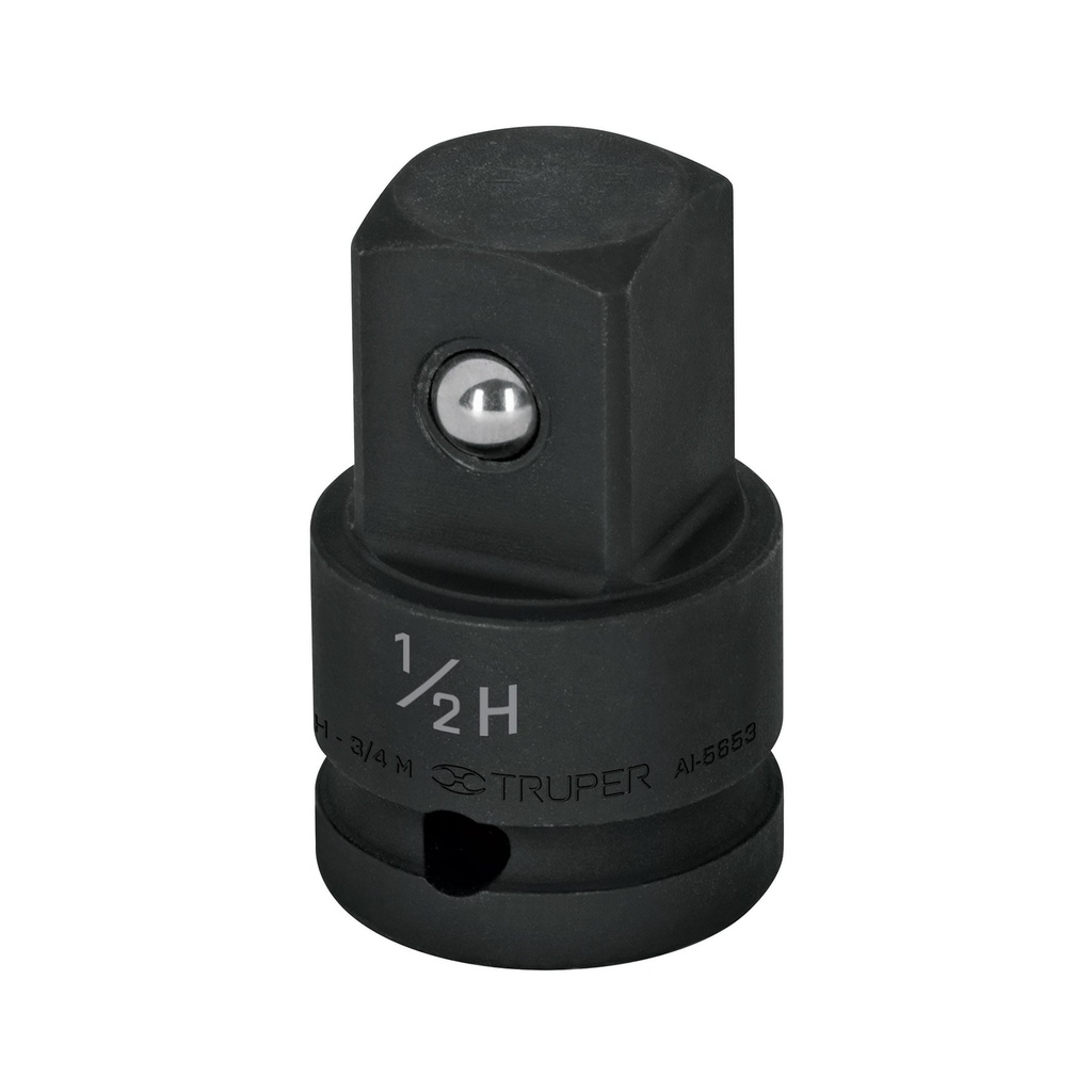 Adaptador de impacto 1/2' (H) x 3/4' (M), Truper AI-5653