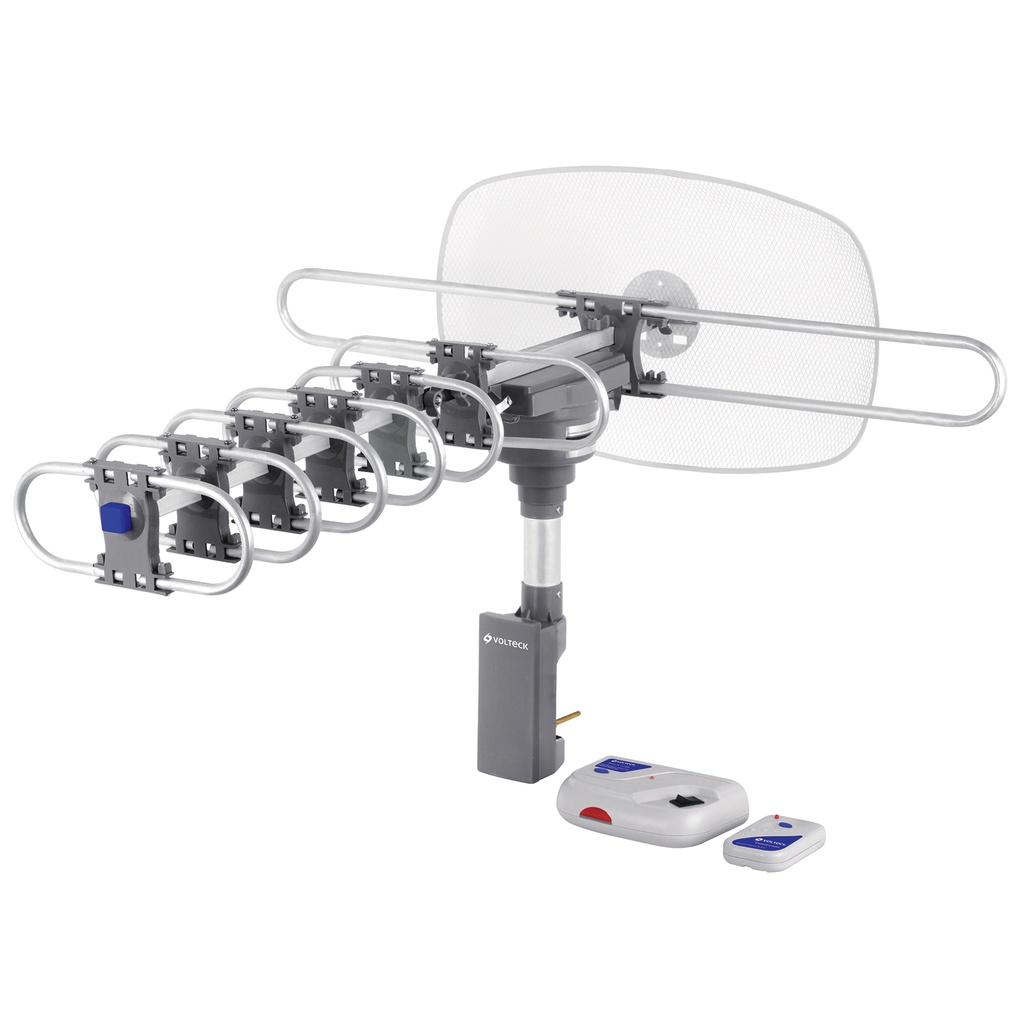 Antena aérea para TV HD, giratoria 360° con control y cable ANGI-360B