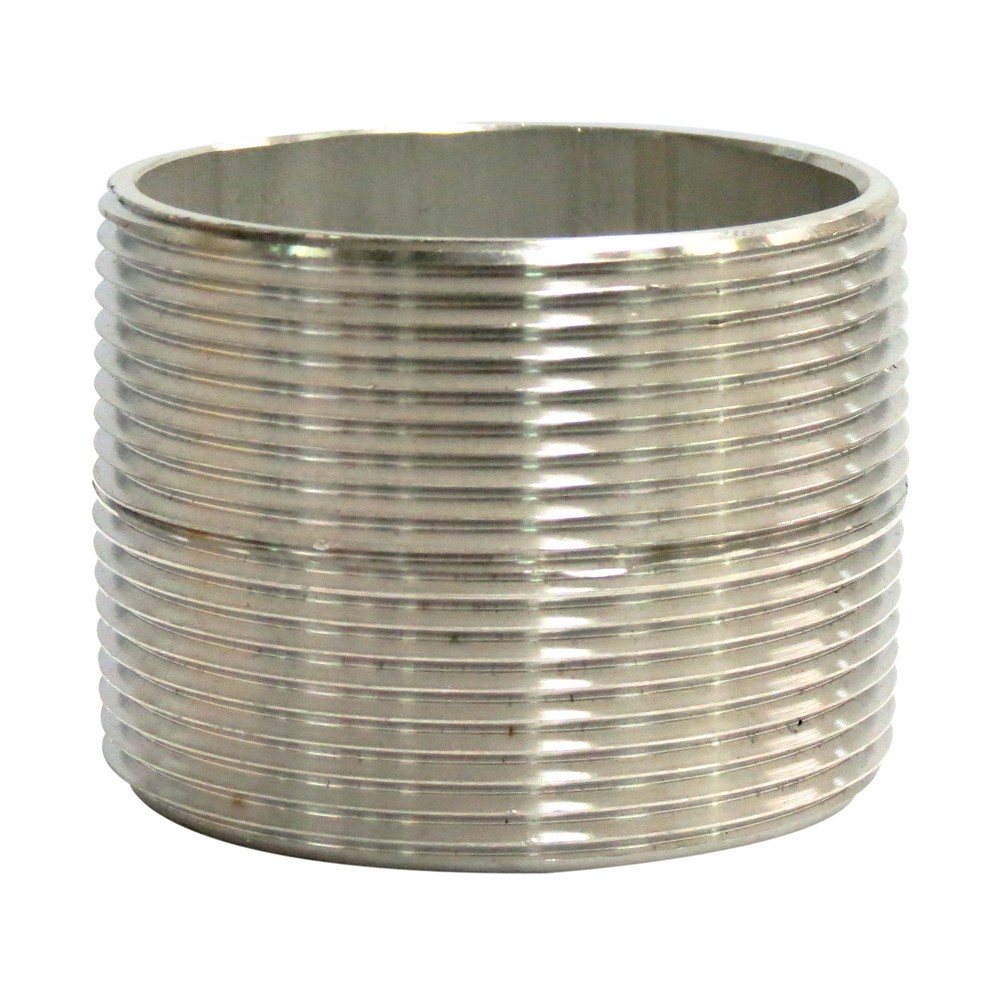 "Niple todo rosca 2"" inox "