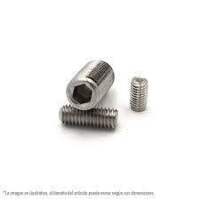 100 Opresores ALLEN INOX de M6 x 10 mm