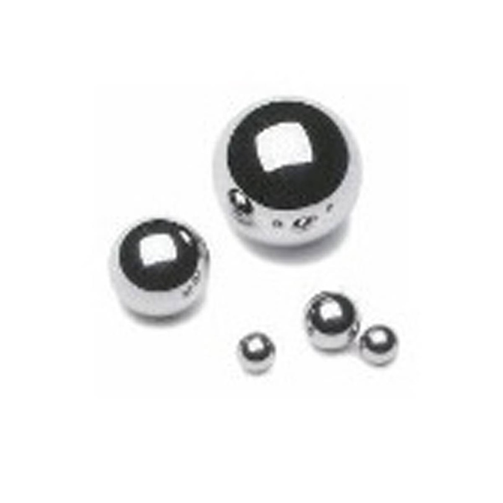BALINES DE ACERO 3/16" GCR15 (Precio x pza - Empaque c/100 pzas)