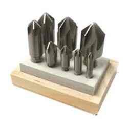 AVELLANADOR JGO. 8 PZAS. 82° 6 FILOS (1/4",5/16",3/8",1/2",5/8",3/4",7/8",1") AAV