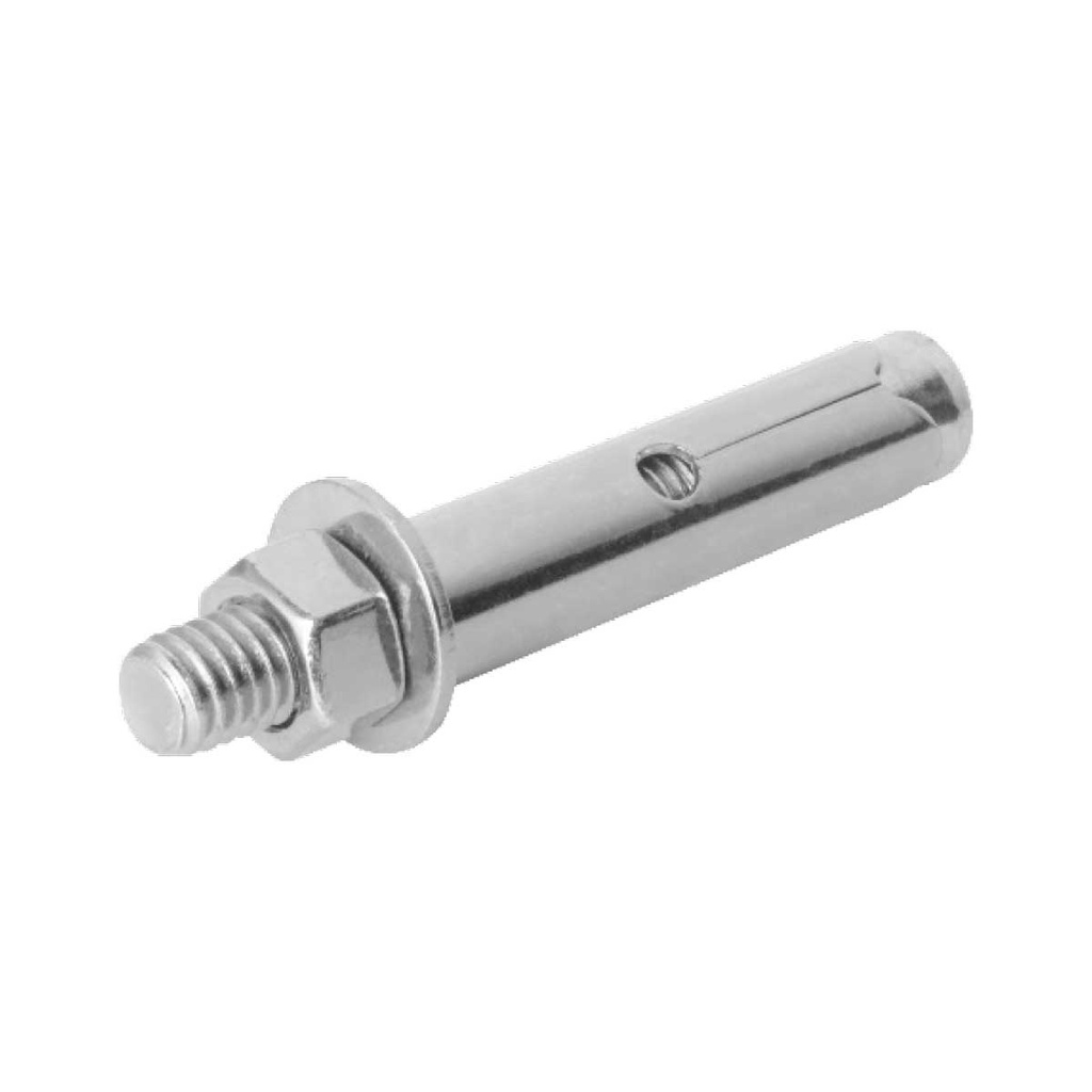 ANCLA CAMISA REFORZADA 3/8-16'' X 3-13/16'' CAMISA 1/2'' GALV. (Precio x Pieza - Caja c/50 pzs)