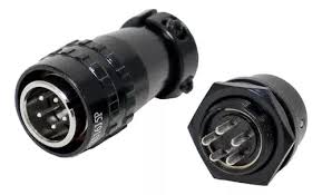 ANPHENOL DE 5 PINES HEMBRA/MACHO PARA ANTORCHA CON CARRETE