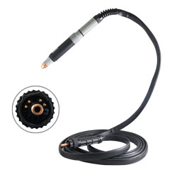 ANTORCHA RECTA MECANIZADA PARA PLASMA CNC P/85 A 6M