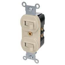 APAGADOR DE PALANCA DOBLE HORIZONTAL