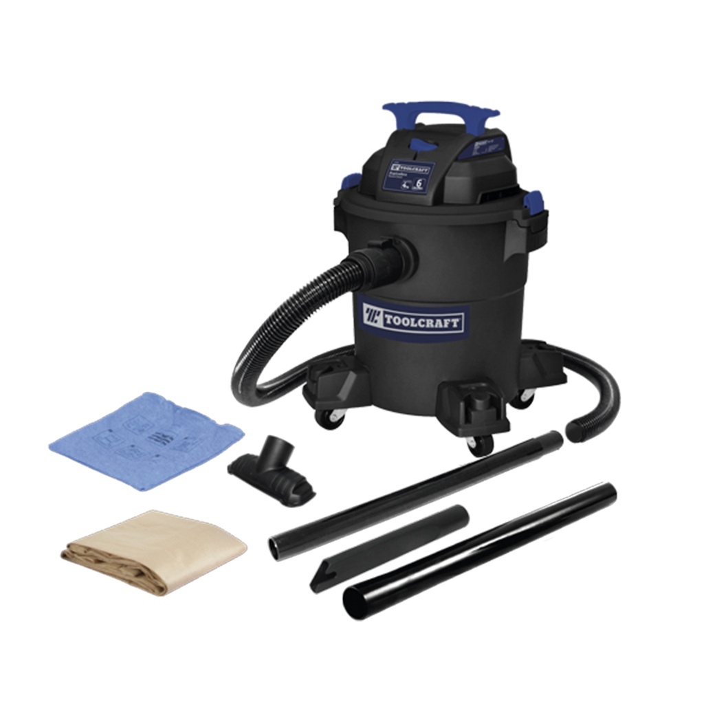 ASPIRADORA 6 GALONES LIQUIDOSY SOLIDOS 4 HP