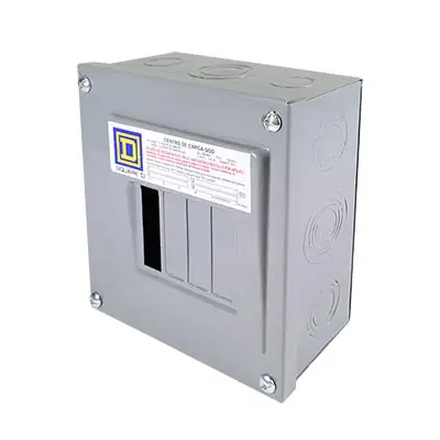 CENTRO CARGA 4 CIRCUITOS EMPOTRAR