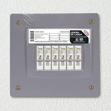 CENTRO CARGA 6 CIRCUITOS EMPOTRABLE