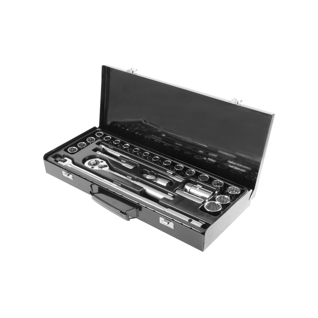 DADOS 1/2" MIXTO JUEGO 26 PIEZAS