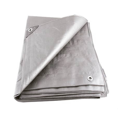 LONA GRIS USO RUDO 4 X 4M