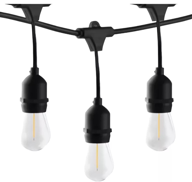 SERIE DE 12 LAMPARAS INCANDES CENTES VINTAGE                 