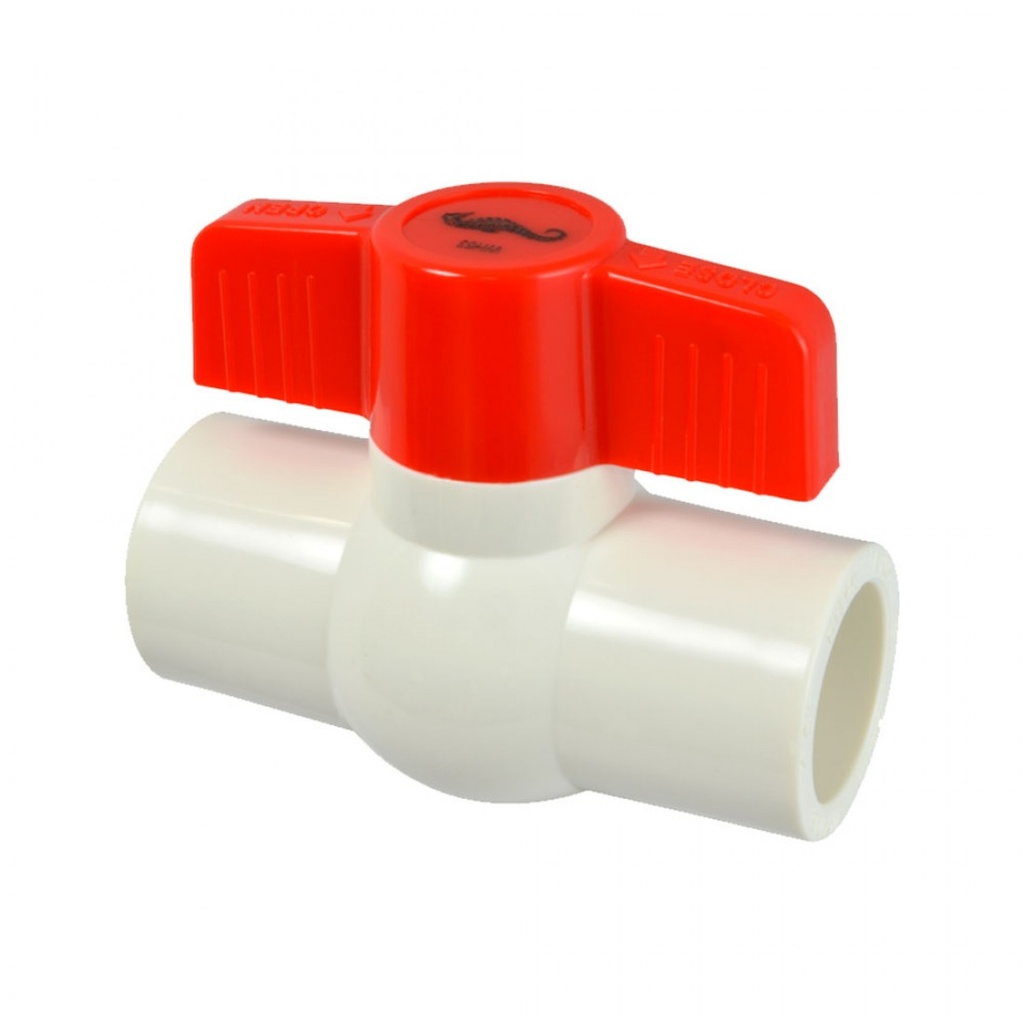 13MM.VALVULA D/ESFERA CEMENTAR PVC