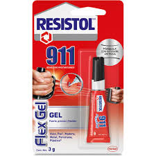 ADHESIVO RESISTOL 911 FLEX GEL 3 GRS. 2445404