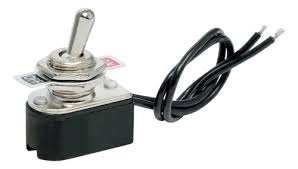 Apagador palanca metal 6A bco