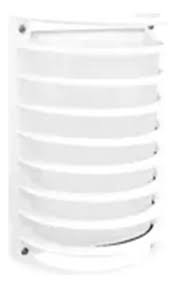[5251] ARBOTANTE DEC SEMICURVO CALGARY BLANCO E27