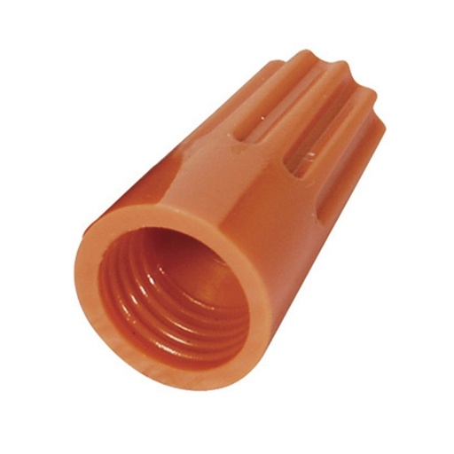 [136804] 136804 Capuchón para cable Cal. 16 x 14 naranja bolsa con 20 pzs Surtek 