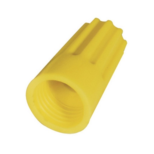 [136805] 136805 Capuchón para cable Cal. 14 x 12 amarillo bolsa con 10 pzs Surtek 