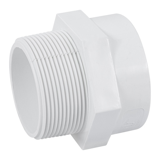 [45547] Adaptador macho de PVC de 2', Foset PVC-616