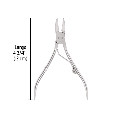 [28230] Alicate para pedicure 4-3/4', cabeza curva, extrafina,PRETUL UNA-348P