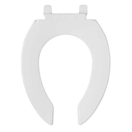[49368] Asiento alargado sin tapa para taza fluxómetro, blanco,FOSET AFWC-45B