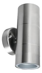 [45409] Arbotante exterior con 2 spots, lámparas no incluida, gris ARB-211S