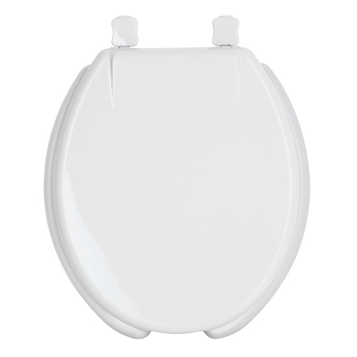 [49903] Asiento redondo con tapa para WC, abierto, blanco, FOSET AWC-40B