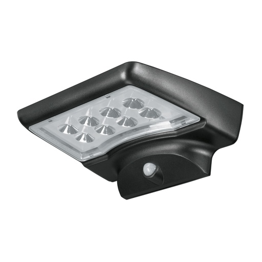 [49073] Arbotante solar LED 4 W con sensor de movimiento, Volteck ARB-704L