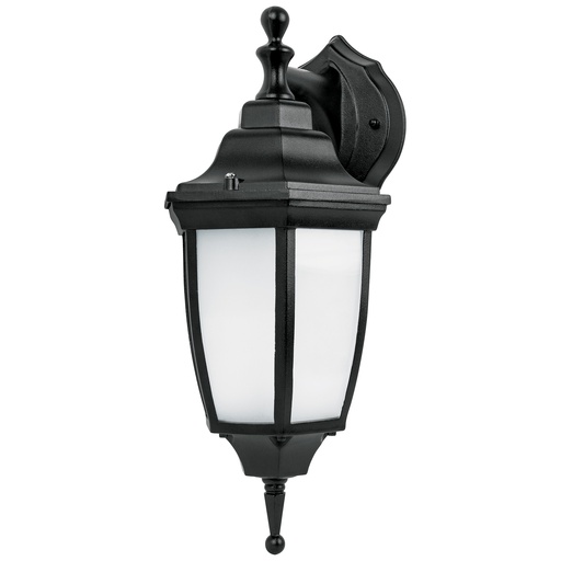 [46342] Arbotante de LED 8 W tipo farol suspendido negro, Volteck ARB-103L