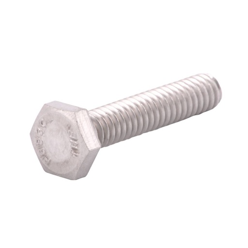 [ZN-30022] 602766-TORNILLO 1/4" X 2" HEXAGONAL AC INOX.