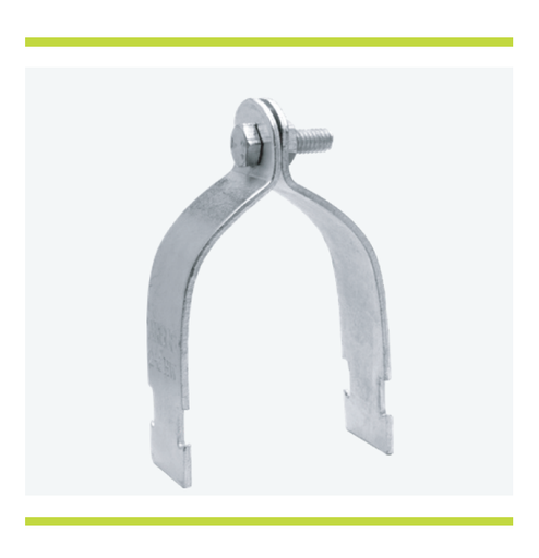 [9820100] 602613-Abrazaderas unicanal 3/4"