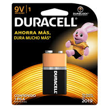 [9V] 600321-PILA CUADRADA DE 9V MCA-DURACELL