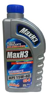 [7502251578060] ACEITE LUBRICANTE MAXH3