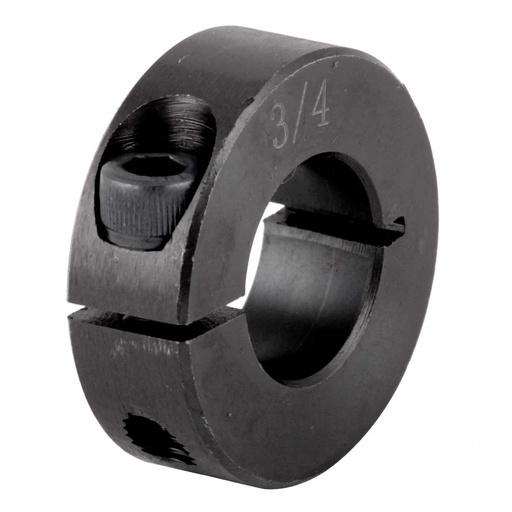 [A-19865] "COLLARIN BIPARTIDO NEGRO 3/4"""