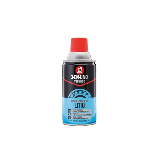 [WD-520382] 3-EN-UNO TECNICO GRASA BLANCA DE LITIO 7OZ