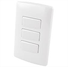 [FU1325] APAGADOR TRIPLE PARA PLACA PLASTICA