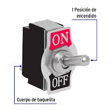 [FU0712] APAGADOR DE PALANCA 2 TORNILLOS