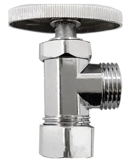 [YE0055] LLAVE ANGULAR 1/2" X 1/2" CONROSCA