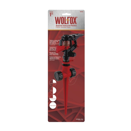 [WF0602] ASPERSOR PARA RIEGO CON ESTACADE PLASTICO