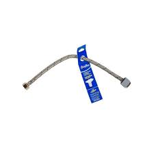 [56001] ALIMENTADOR FLEXIBLE 1/2X7/8X35 TCA. METÁLICA PIVOTE AC. INOXIDABLE