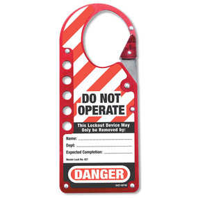 [427MX] 427RED ALDABA SAFETY TARJETA BLOQUEO
